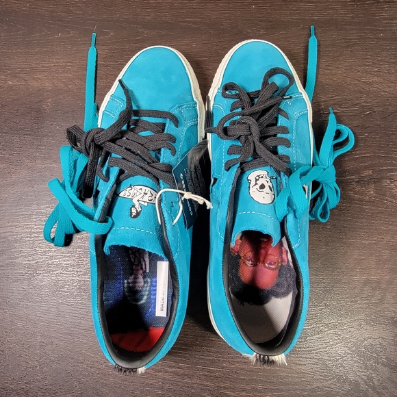 BRAND NEW Converse One Star Pro Ox Sean Pablo Rapid Teal Men Sz 8.0 Women Sz 9.5 - Picture 8 of 9